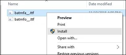 How to Install Fonts in Windows 11