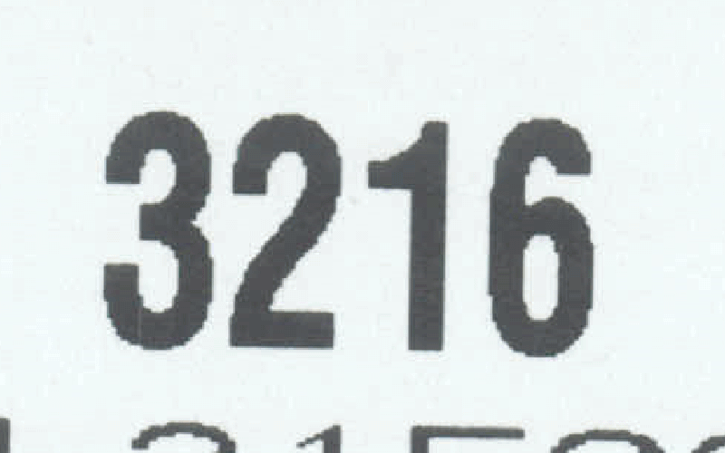 The Commonly Used Packaging Label Font from Zebra Printer